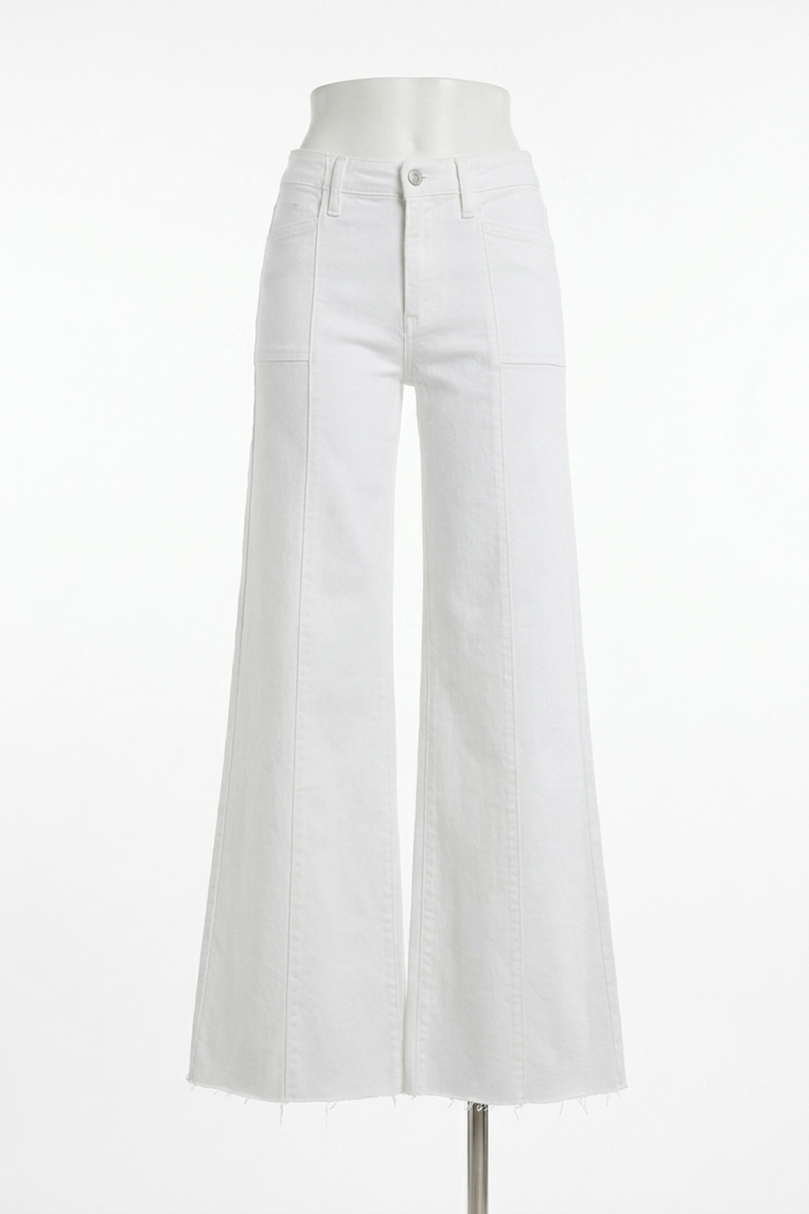 NEW VERVET BY FLYING MONKEY the jordyn jeans in white